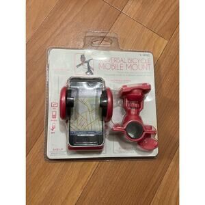 Universal Bike Mount Holder for Mobile Phone, GPS, MP3/Pink